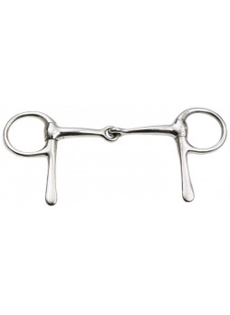 Half Spoon Cheek Snaffle Bit